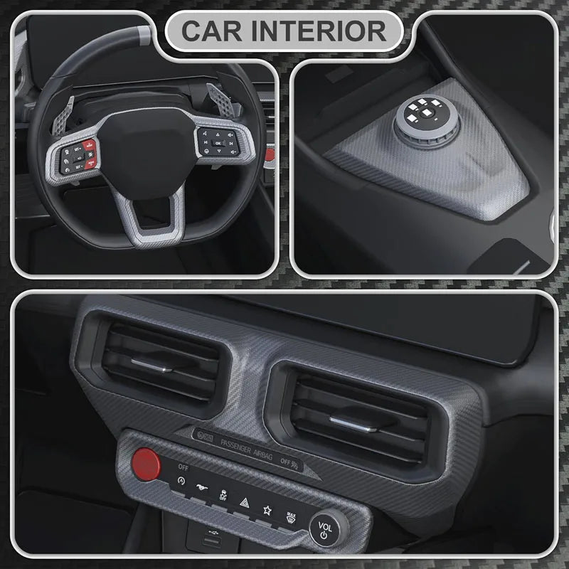 3D Grey Carbon Fiber Vinyl Wrap Roll – Self-Adhesive Air Release - image 3