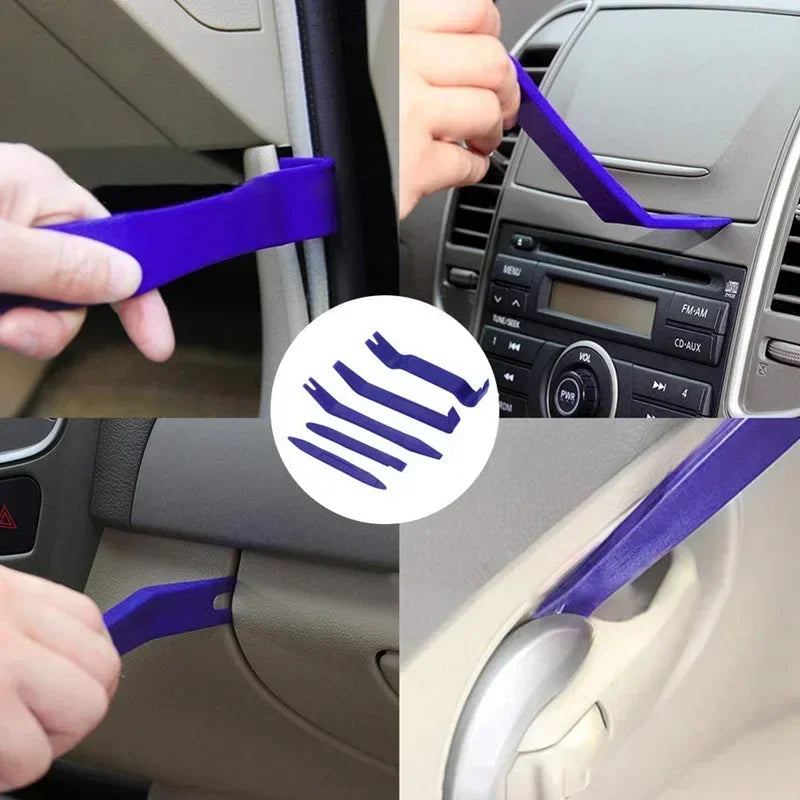 Car Trim Removal Tools Set - Plastic Pry Tool Kit for Auto Panels - image 4