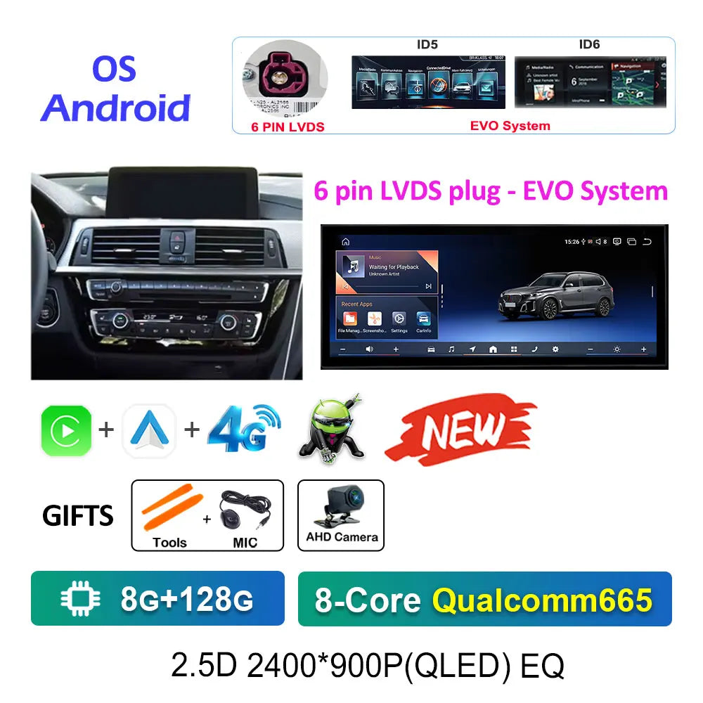 BMW 3/4 Series Android 15 Multimedia Player with CarPlay (F30-F36) - image 25