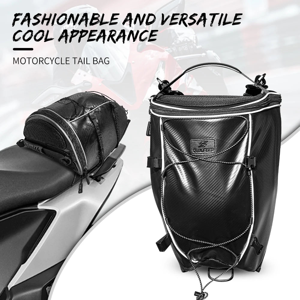 Waterproof Motorcycle Tail & Helmet Bag