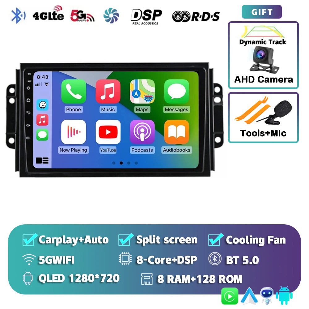 9-Inch Android CarPlay Multimedia Player for Chery Tiggo 2016-2020 - image 10