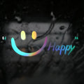 Smiling Face Motorcycle Vinyl Decals for Tank, Fender and Helmet - view 8