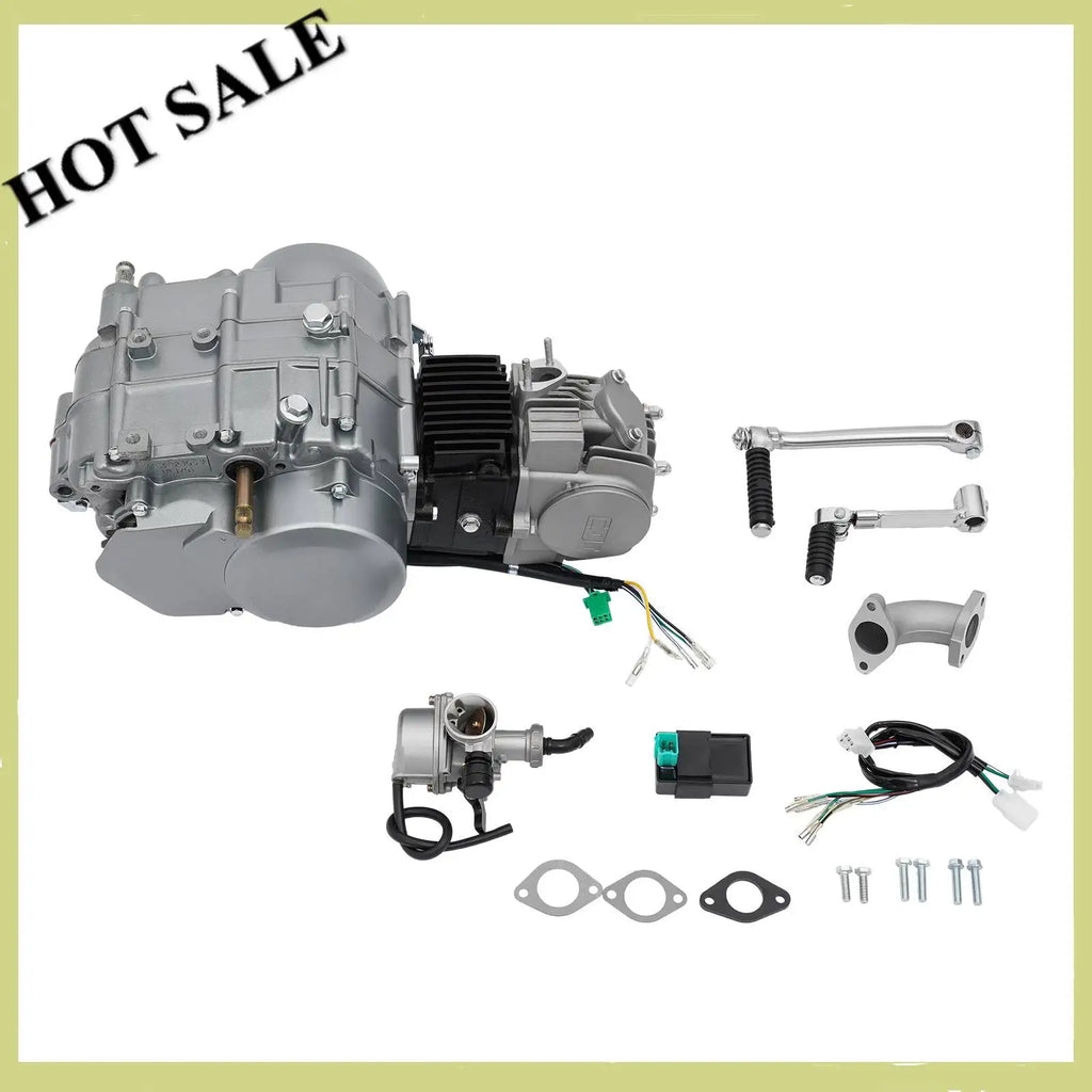 125cc 4-Stroke Engine Kit with Manual Clutch for Honda CRF50 XR50 Z50R
