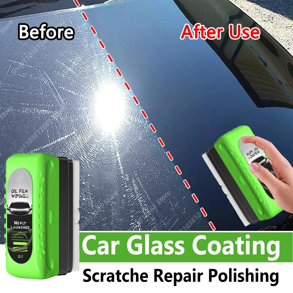 Car Glass Coating & Scratch Repair Kit (120ml) - Anti-Fog - image 2
