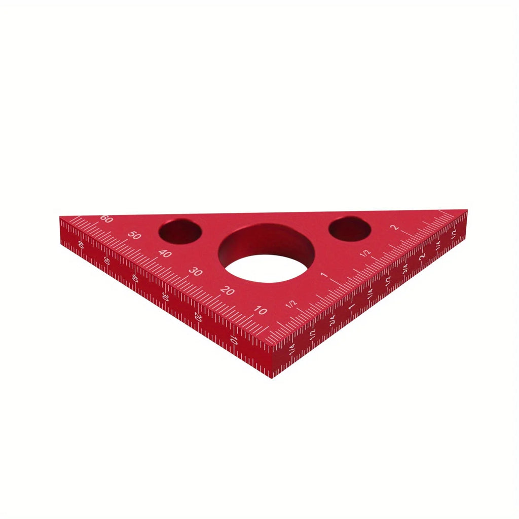 Aluminum Woodworking Triangle Square 90° Ruler Metric/Inch - image 14