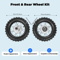 2.5-10 Dirt Bike Wheel Set with Sprocket for CRF50 & KLX110