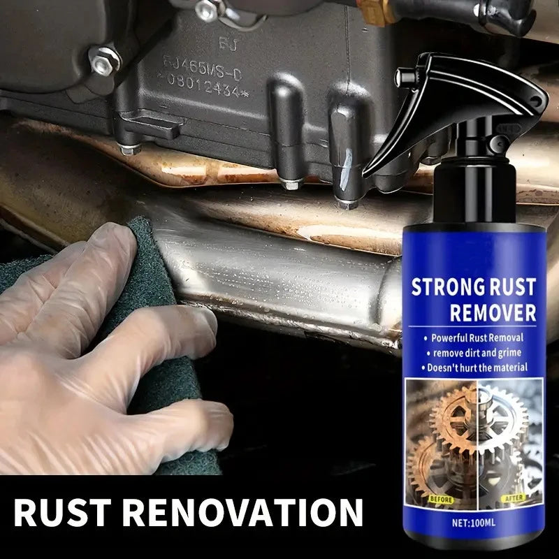 Multifunctional car rust remover used for removing rust providing surface protection on car brake pads iron metal surface 1/3PCS