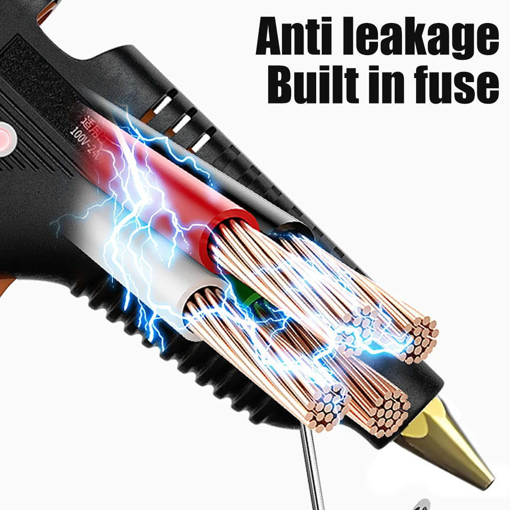 150W High-Power Hot Glue Gun Industrial-Grade DIY Hot Glue Gun 180°C Household Handheld Mini Hot Glue Gun