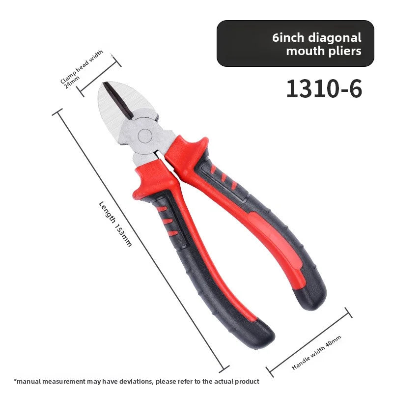 Heavy Duty Wire Pliers Large Opening Multifunction for Cutting Twisting Gripping