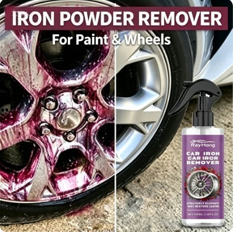 Iron Powder Remover Spray for Car Paint and Wheels