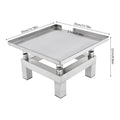 Concrete vibration table 35x35cm, 50W stainless steel vibrating platform