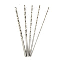 5Pcs Extra Long HSS Drill Bit Set 150mm Length 2mm 3mm 3.5mm 4mm 5mm Twist Drill Bits for Wood Aluminum Plastic