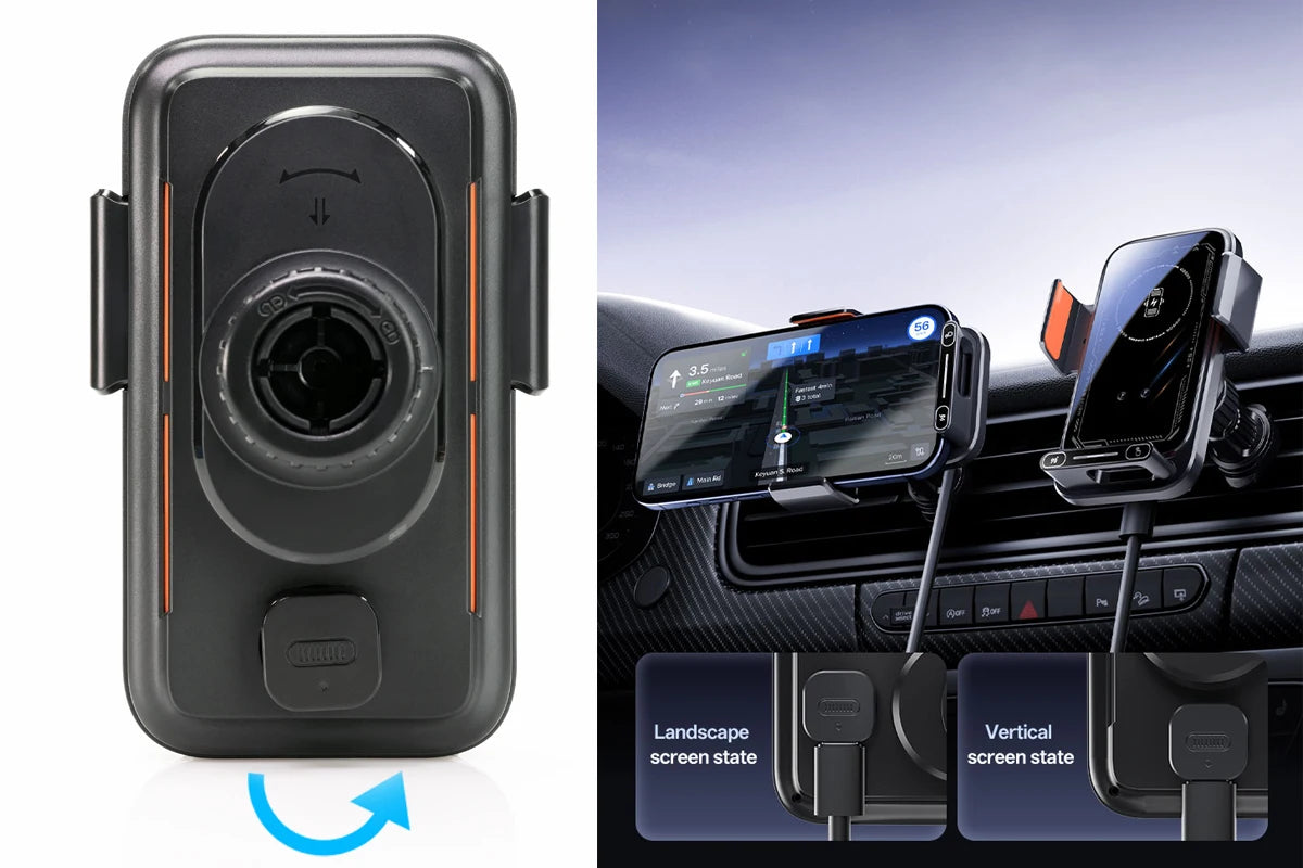 15W Wireless Car Phone Charger Mount for Ford F-150 Raptor 2019-2020 - image 36