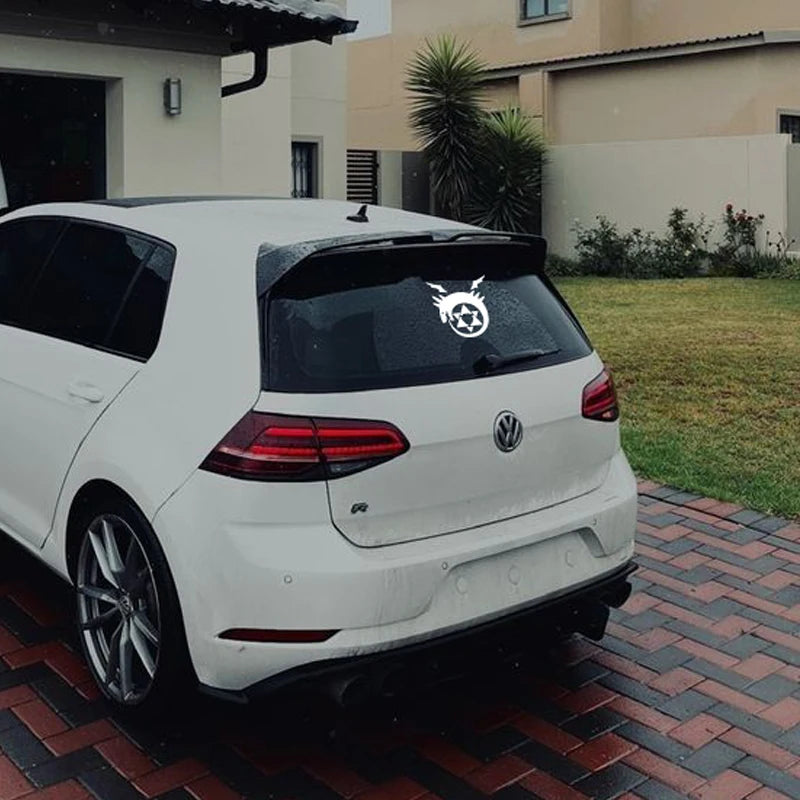 Ouroboros Tattoo-Style Decals for Cars, Trucks and Motorcycles - view 3