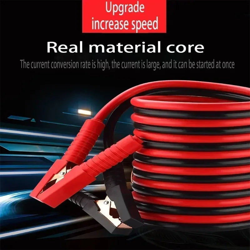 Suitable for Cars/SUVs/Trucks | Emergency Jump Start | Quick Start Booster Cables 4m 2000A Heavy-Duty Car Battery Jumper Cables