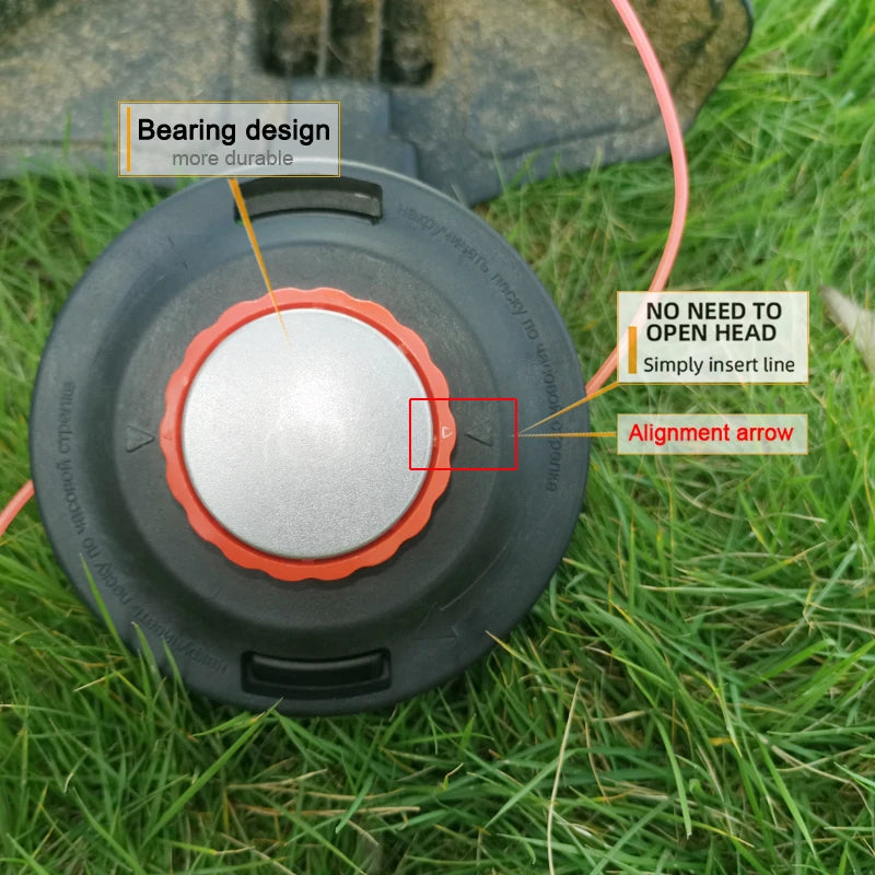 Premium Bearing Grass Trimmer Head for Lawn Mowers - image 4