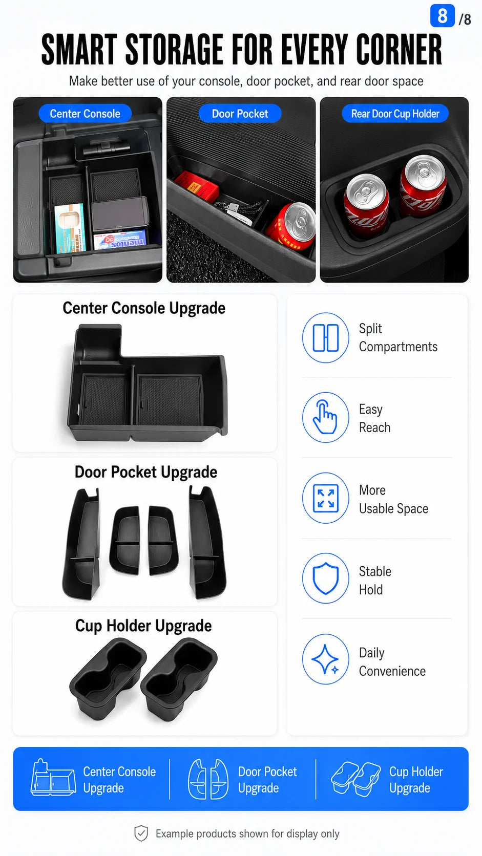 Armrest Hidden Storage Box for 2025 Subaru Forester