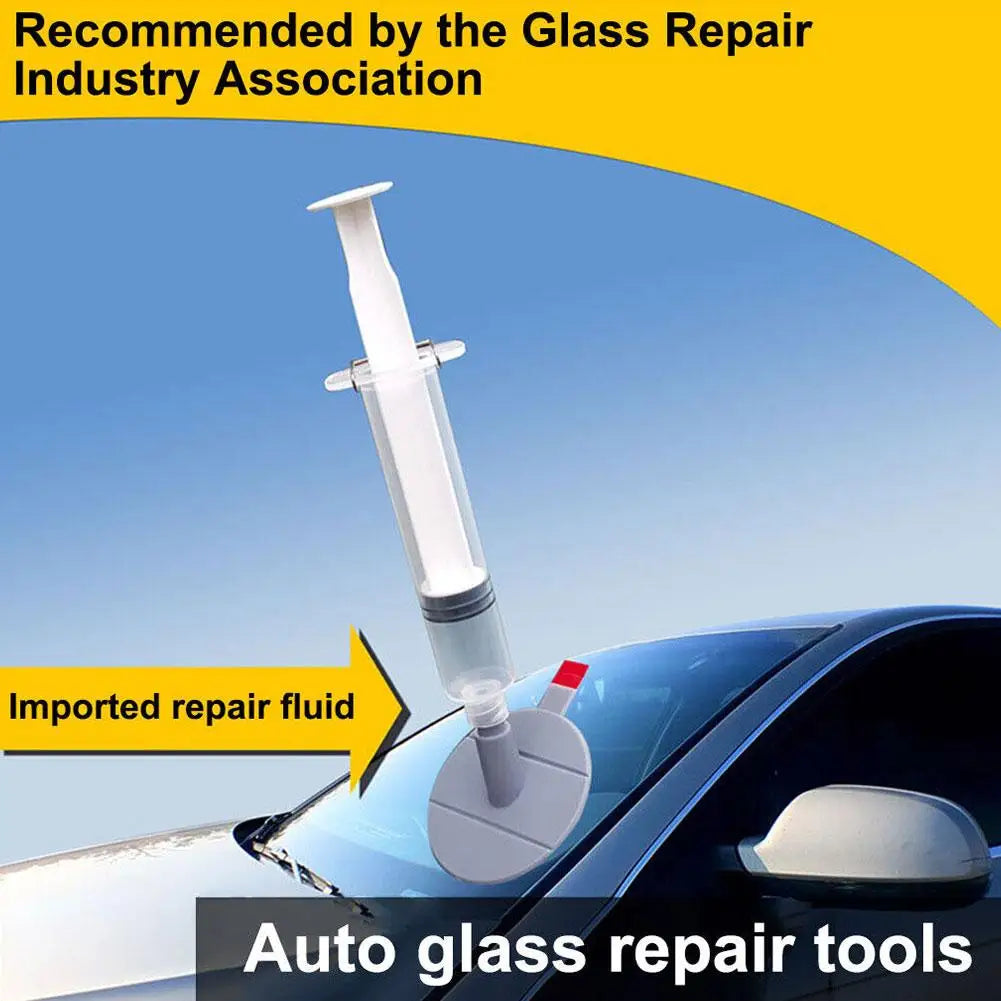 Windshield Crack Repair Kit Body Repair Tool Glass Crack Repair Supply Windshield Repair Car Window Glass Repair Tools