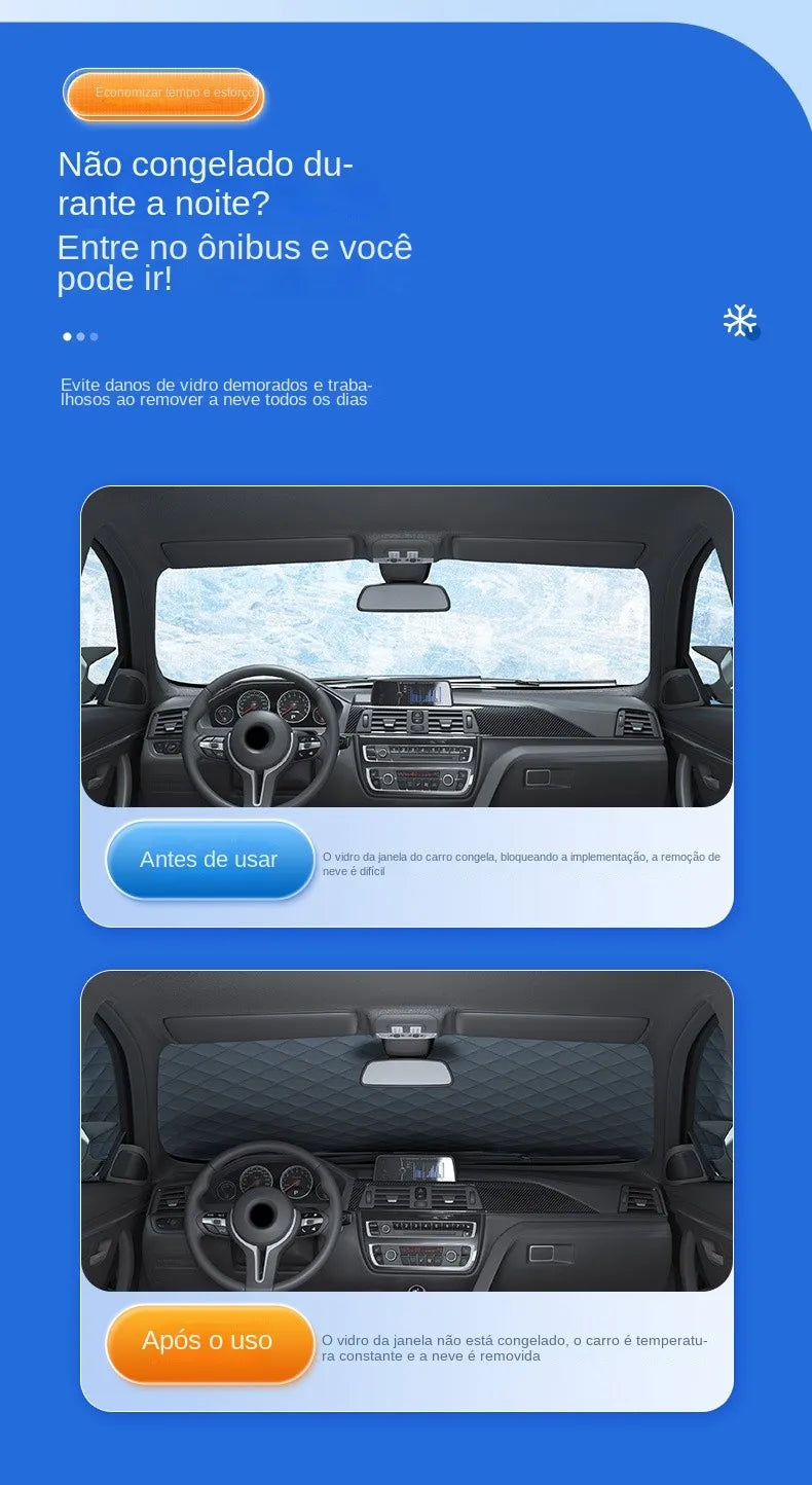 Windshield Snow and Sun Shade Cover