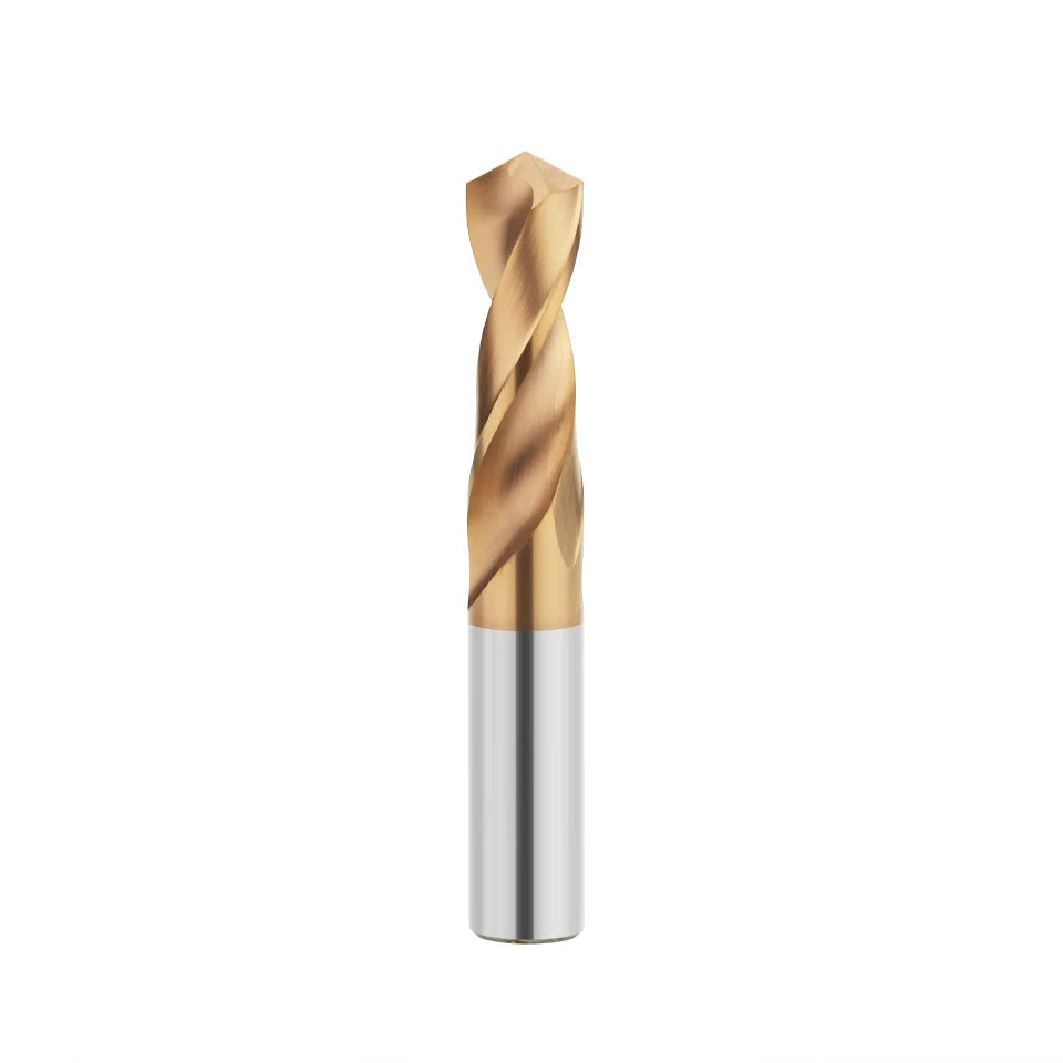 LUFEICNC HRC55° Carbide Drill Bits Tungsten Steel Drills CNC Lathe Stainless Steel Drilling Hard Metalworking Tools 0.5-20.0mm