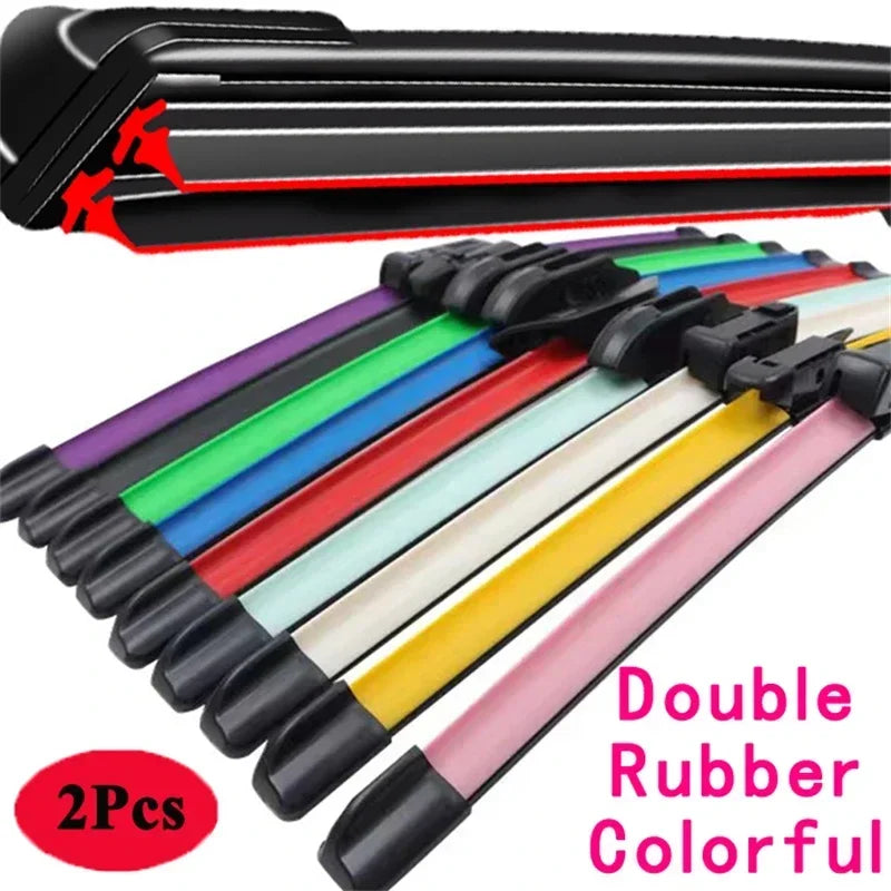 For Jeep Grand Cherokee WJ WG WH WK2 WL SUV 4X4 1999 2004 2008 2010 2014 2016 2019 2020 2022 Double Rubber Wiper Blades