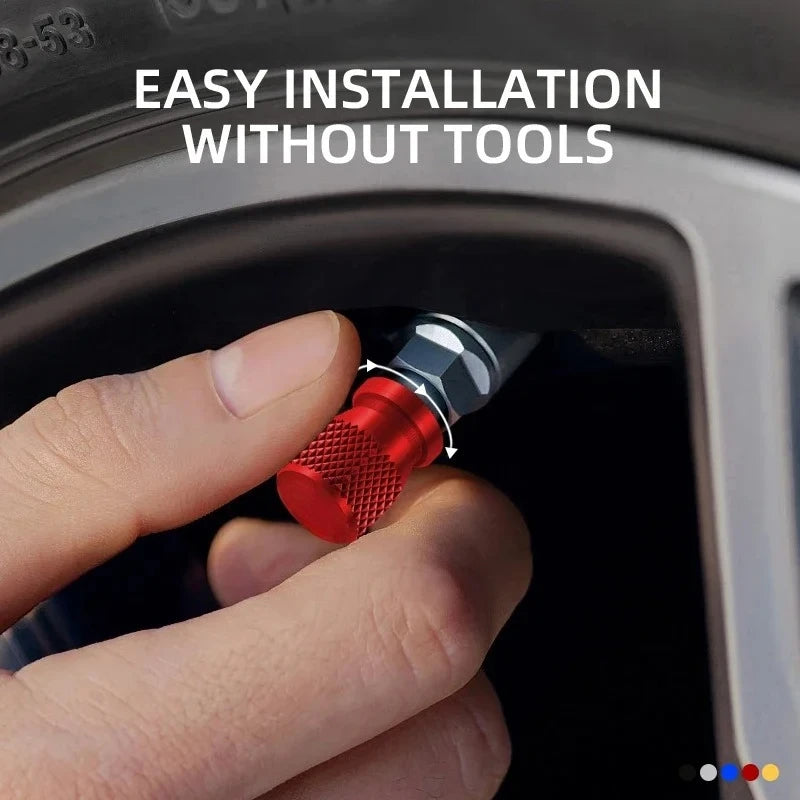 Tire Valve Stem Caps for Hyundai Tucson - image 3