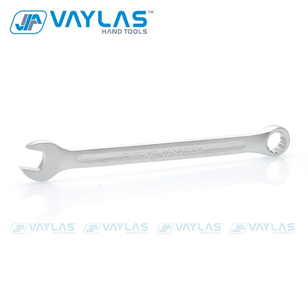 6-32mm Chrome Vanadium Combination Wrench Set - Open Box End - image 6