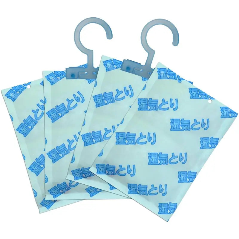 Wardrobe moisture absorber boxes, 4 pack reusable closet dehumidifier