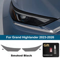 Smoke Black Headlight Protection Film for Toyota Grand Highlander - view 17