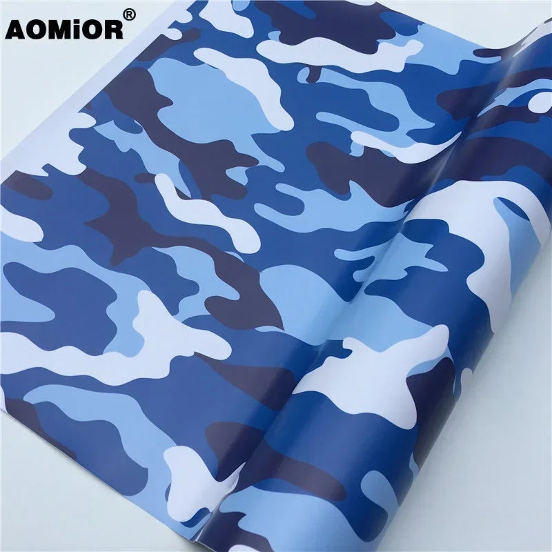 Camo Vinyl Wrap Film Roll - Car Motorcycle Laptop DIY Sticker - image 14