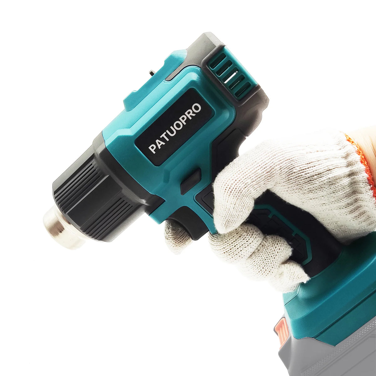 Cordless Hot Air Heat Gun Industrial Handheld Adjustable Temperature 18V (No Battery)