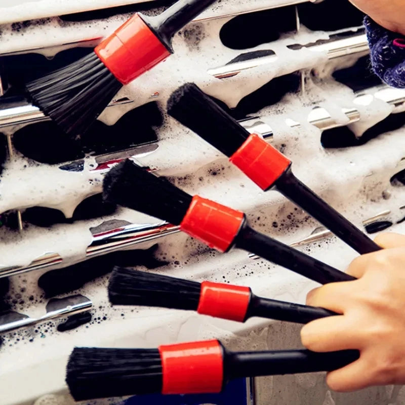 Detailing Brush Set, 1/5 Pieces – Auto Interior & Wheels