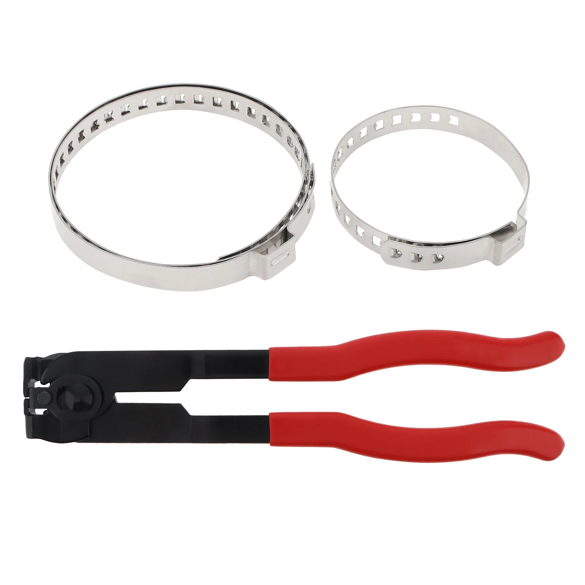 CV Boot Dust Cover Clamp Pliers Kit with 20 Bands for Car ATV - image 5