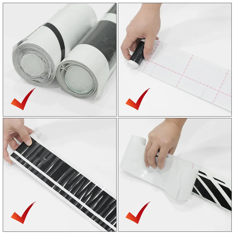Camper Van and Motorhome Side Stripe Decals, 2 pcs
