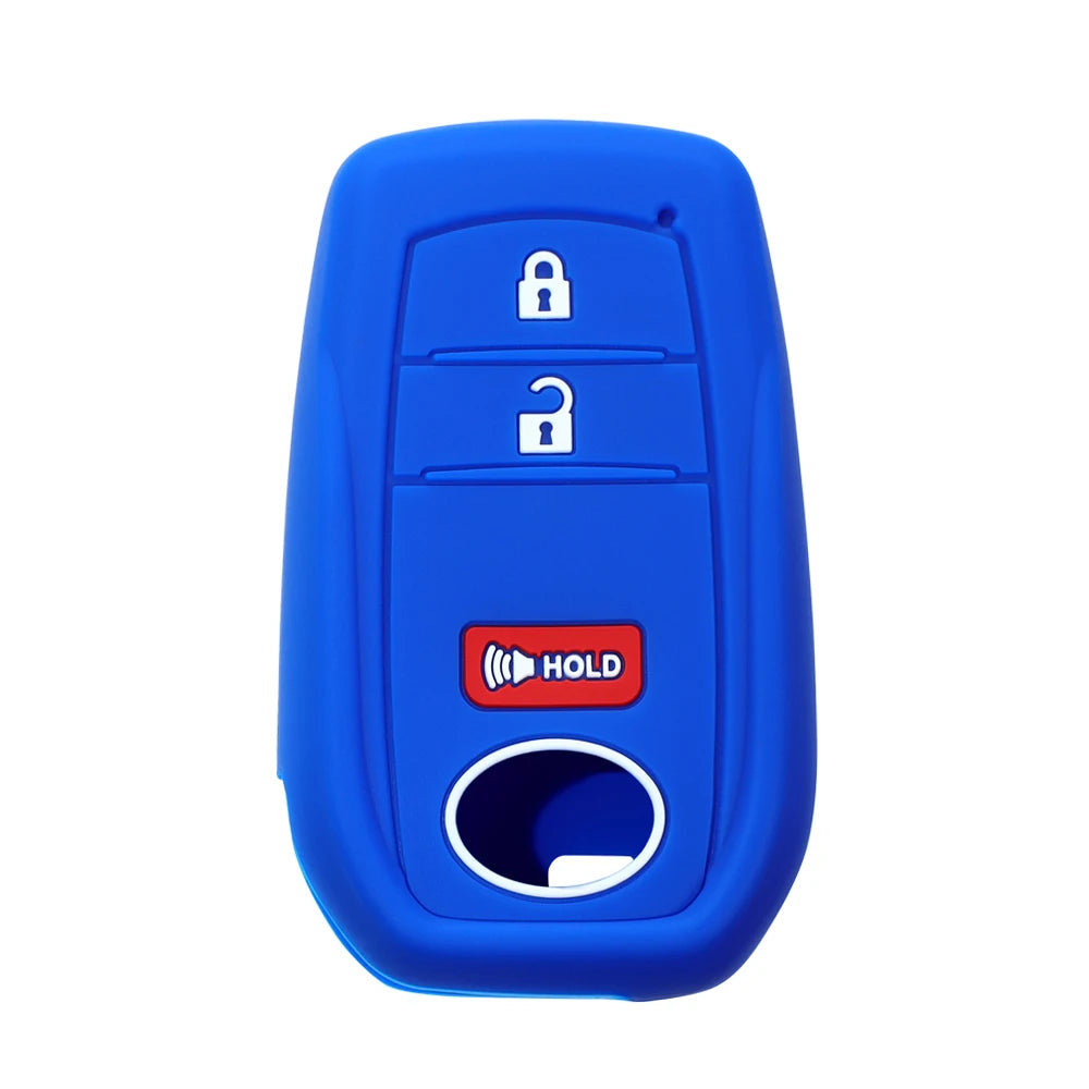Toyota Silicone Key Fob Cover - Soft Durable for RAV4 Corolla Camry - image 5