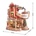 Rokr 3D Wooden Music Box Puzzle Kit, Build-It-Yourself Model - view 16