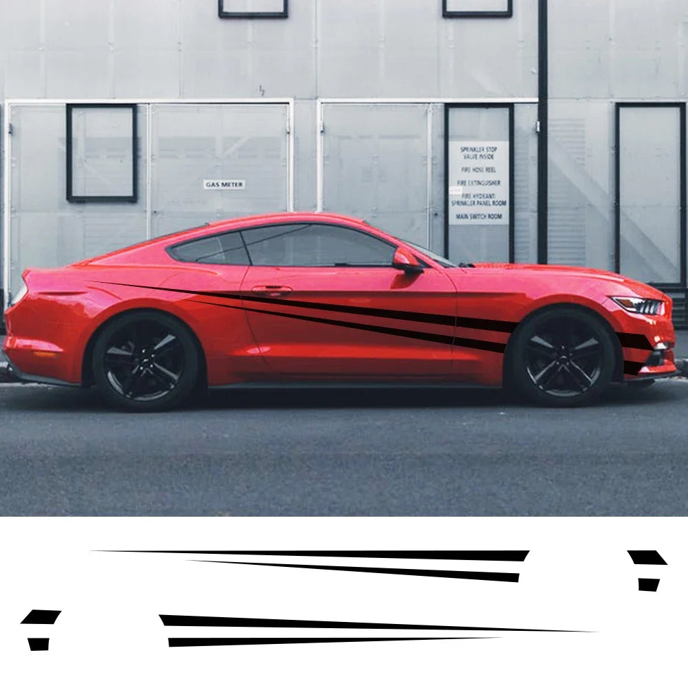 Customizable Car Body Stripe Vinyl Decal Sticker for Vehicle Styling - image 2