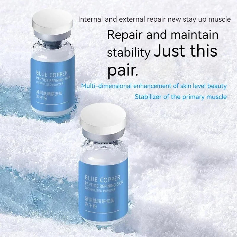 Blue Copper Peptide Face Serum - Anti-Aging & Skin Repair - image 4