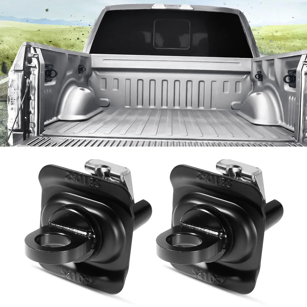 Heavy-Duty Pickup Truck Bed Tie-Down Anchors for Chevy & GMC