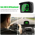 Car HUD GPS Speedometer KM/H Digital Head Up Display Large LED Font For Truck SUV Motorcycle Universal Accessories