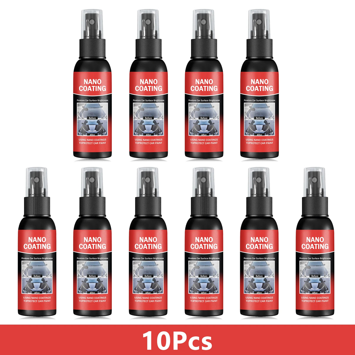 Car Nano Coating Paint Protection Kit - Scratch Repair Tool - image 11