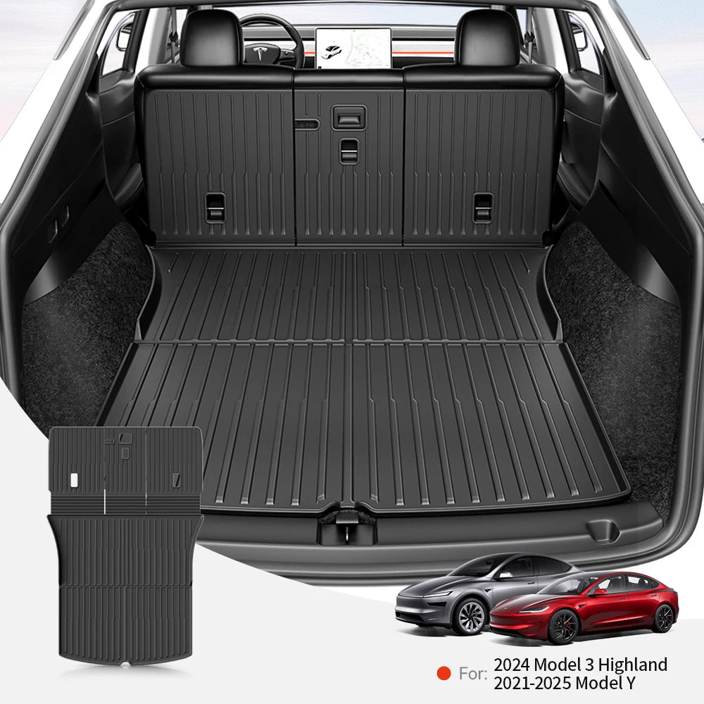 All-Weather TPE Trunk Mat for Model Y and Model 3