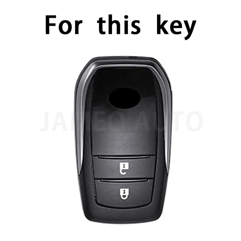 TPU Anti-Scratch Key Case Cover for Toyota Models - image 4