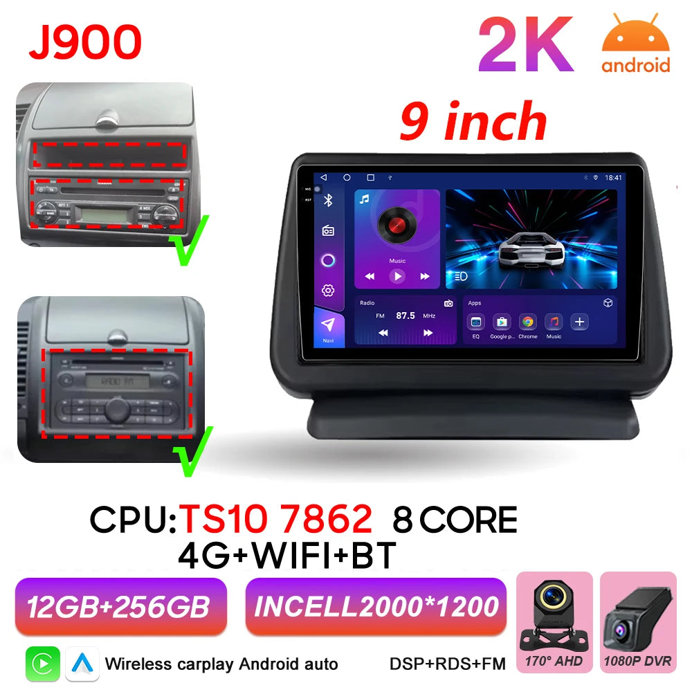 Nissan Note 2004-2012 Wireless Android Auto Car Multimedia Player - image 27
