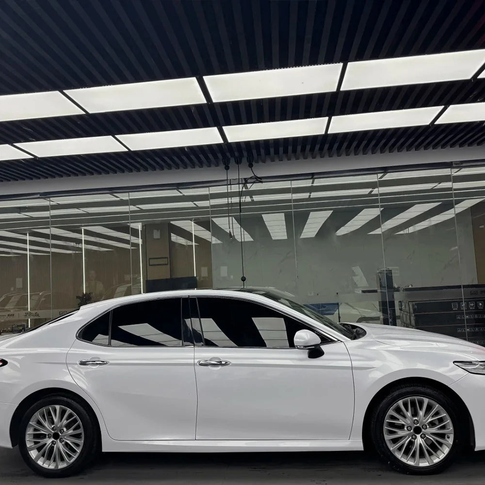 Gloss Pearl White Car Wrap Vinyl Film Roll – Self Adhesive - image 3