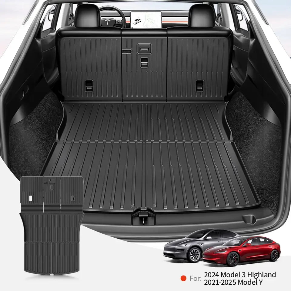 All-Weather TPE Trunk Mat for Model Y and Model 3