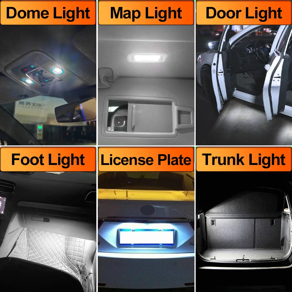 T15 921 LED Backup Light Bulbs for Chevy Silverado 2014-2023 - image 9