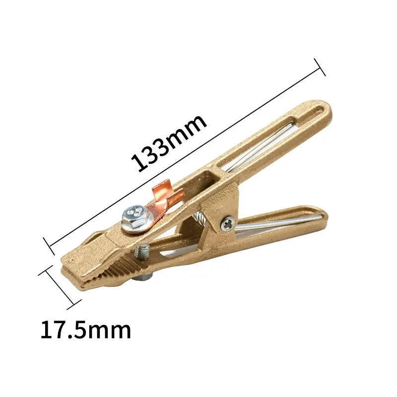500A Heavy Duty Welding Ground Clamp, Full Copper Body Earth Clamp