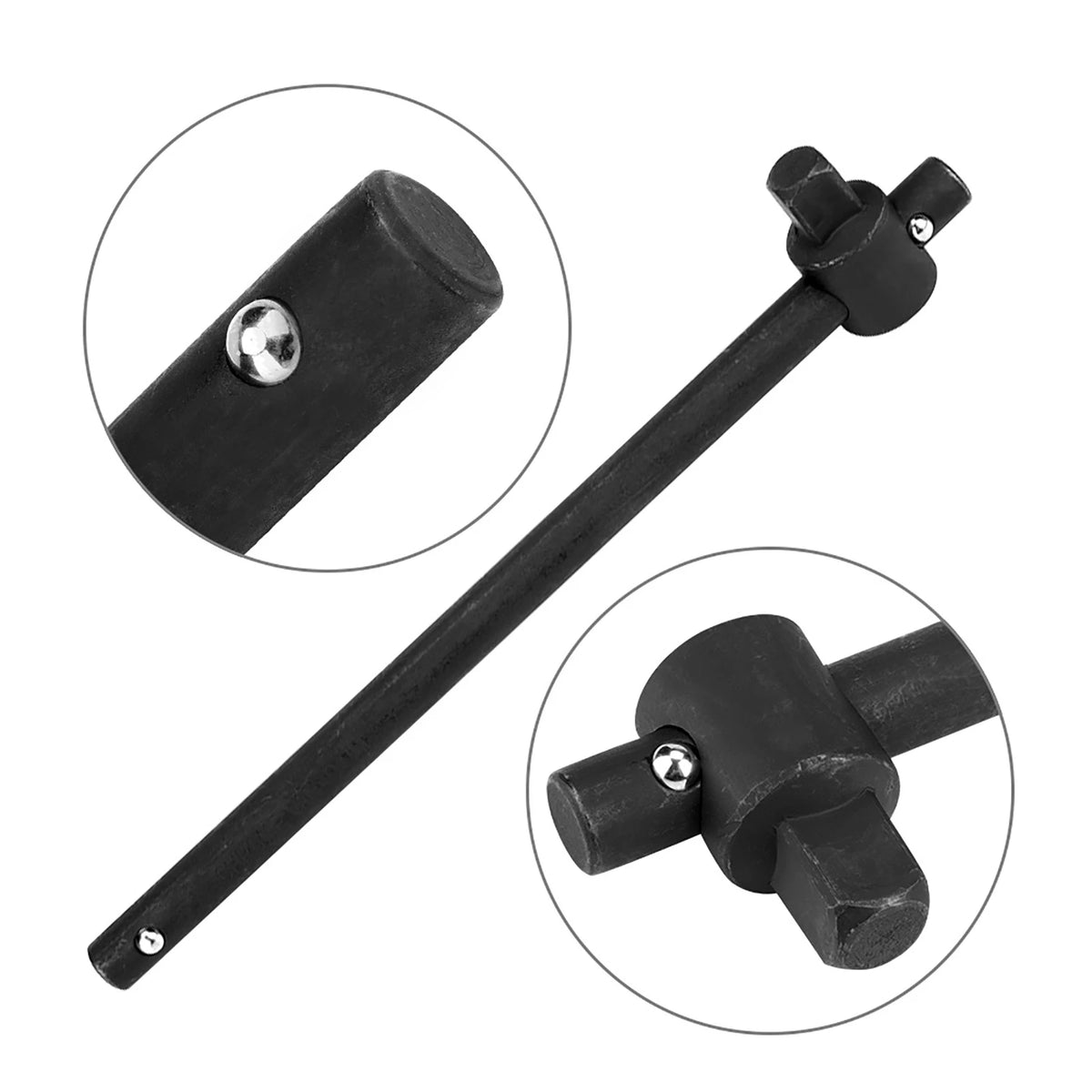 Sliding T Handle Socket Wrench Breaker Bar Heavy Duty Steel Sliding T handle Wrench Steel T handle Wrench T handle Socket Wrench