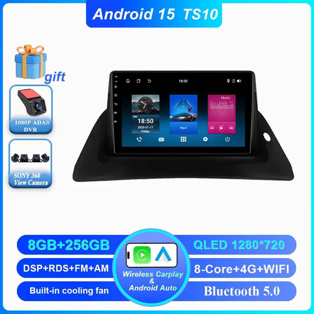 Renault Kangoo 9" Touchscreen GPS Car Radio 2008-2018 with CarPlay - image 17
